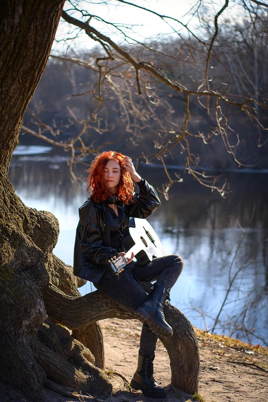 Quantum particles forming musical instruments in space